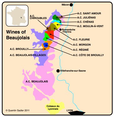 beaujolais map